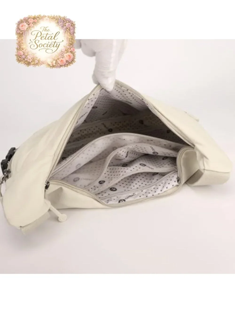 Nylon Crescent Crossbody Luna Bag Lightweight Hobo Shoulder Bag